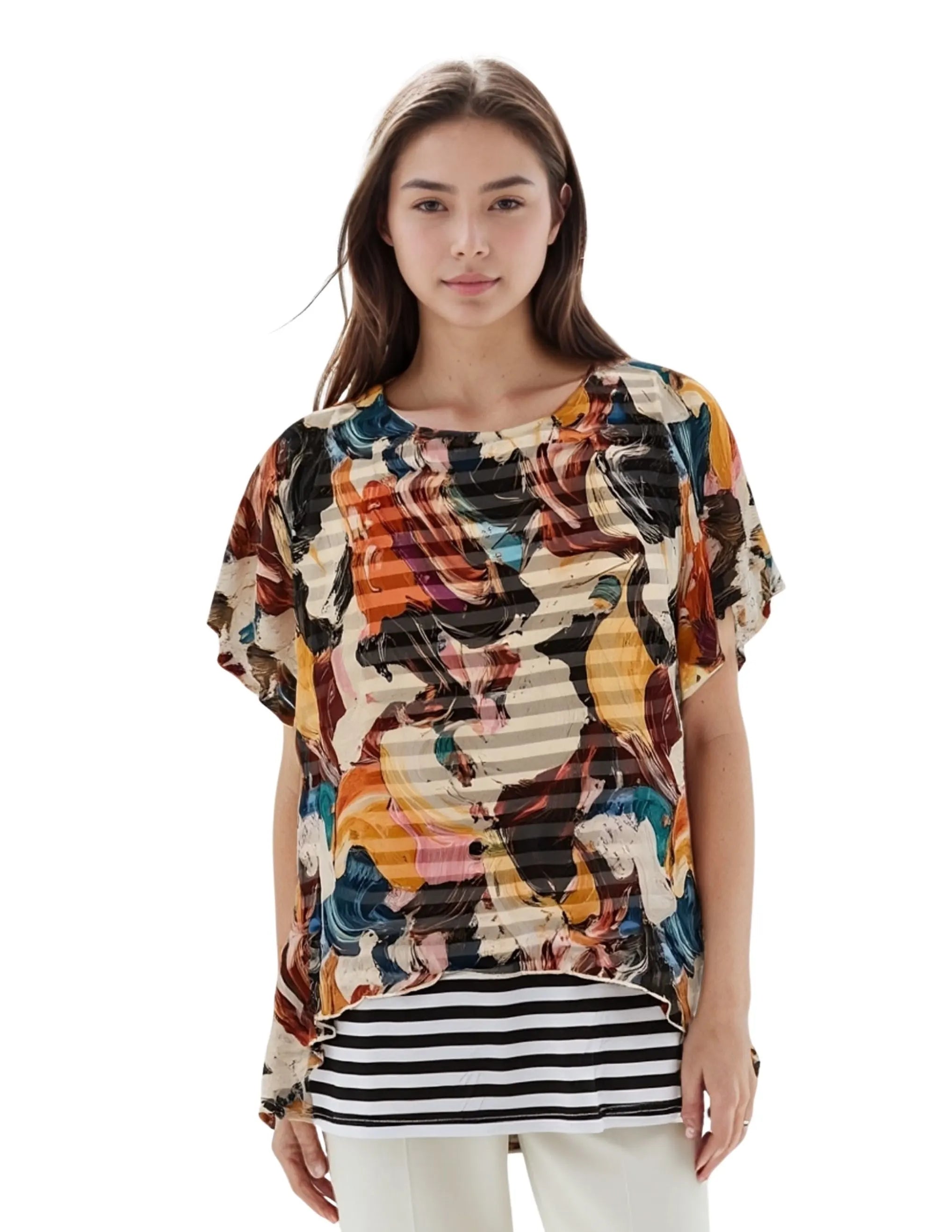 Canvas Print Top – MINKAS SS26