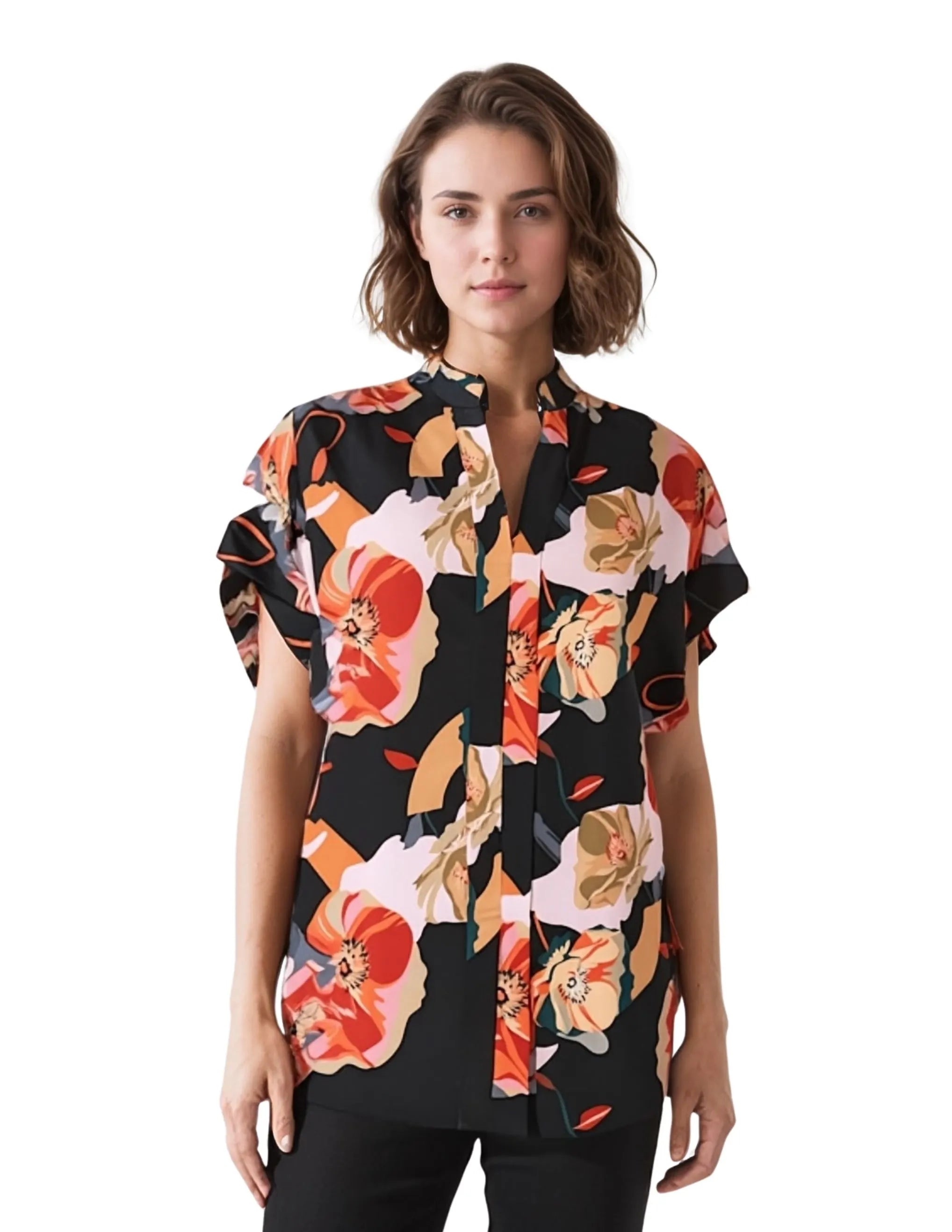 Botanical Print Top – MINKAS SS26