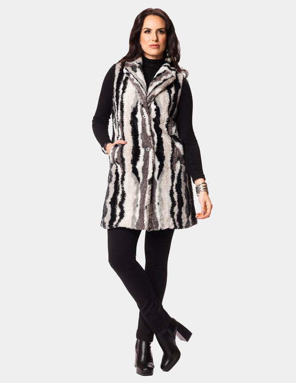 CM-533 - Black/White - Vest