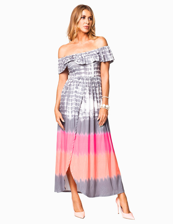 LY-311 - Color Block - Dress