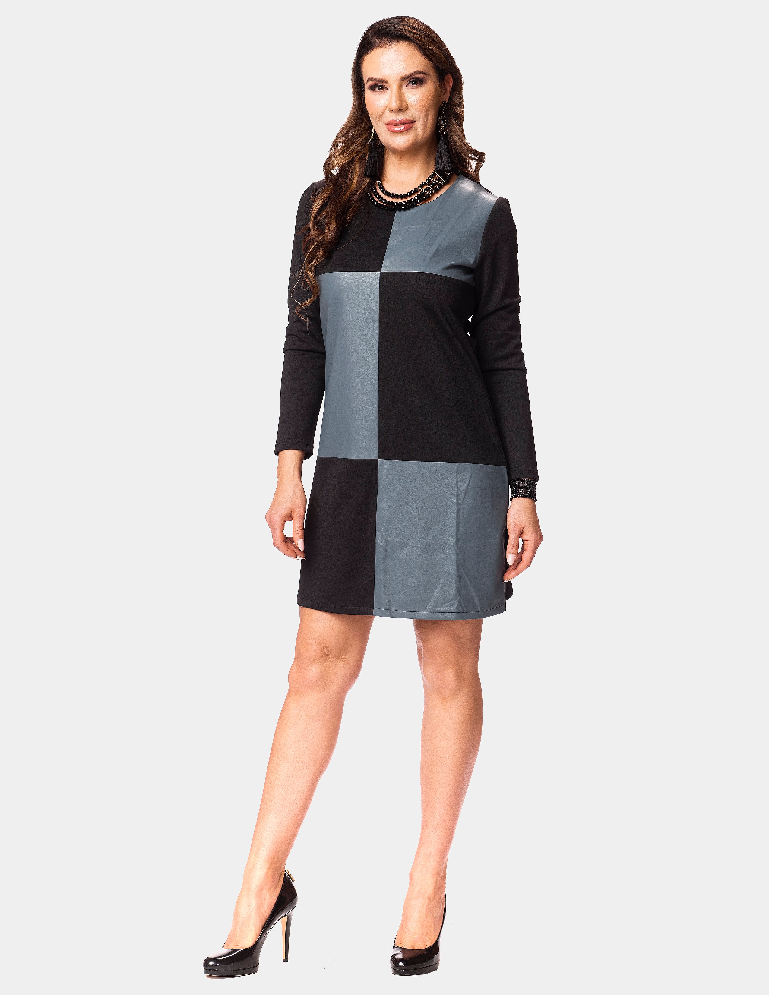 LY-127 - Grey - Dress