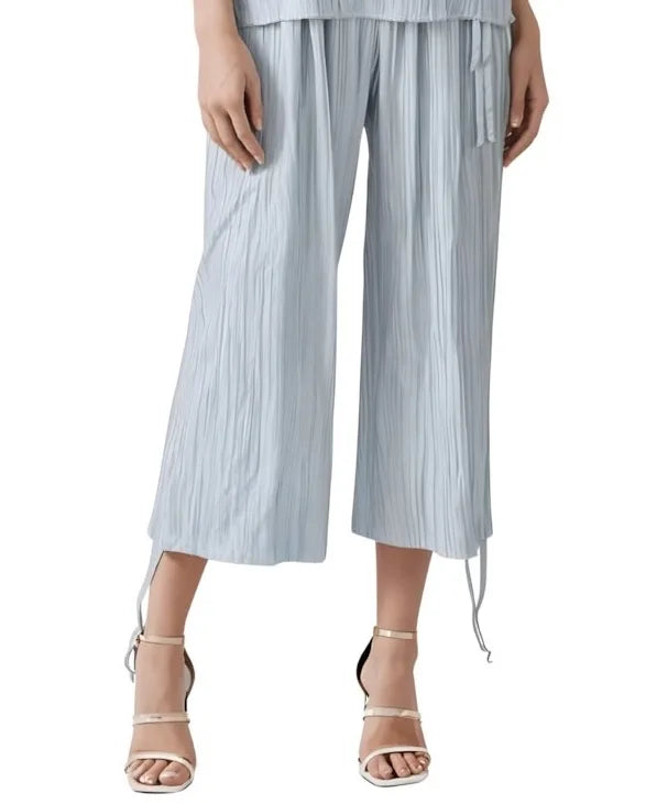 Sage Linen Blend Pants – MINKAS SS26