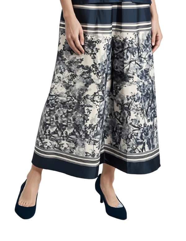 Royal Blue Wide-Leg Pants – MINKAS SS26
