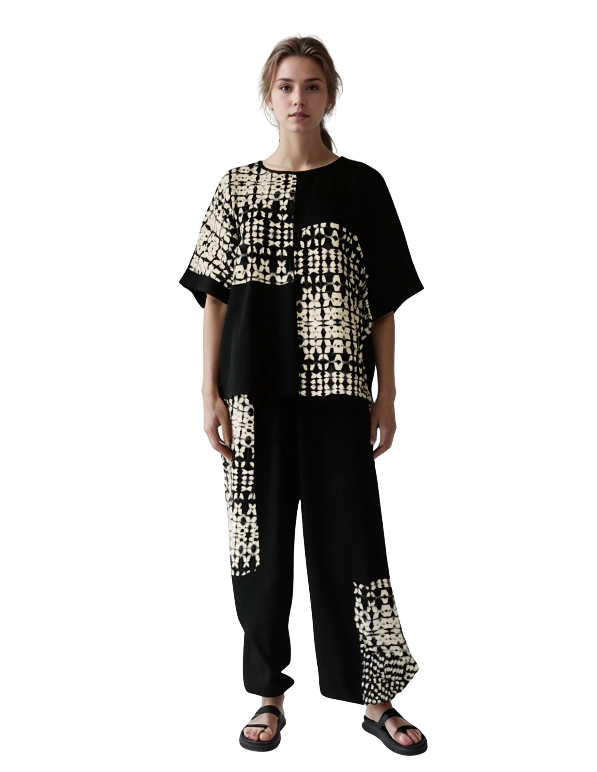 Black & White Top – MINKAS SS26