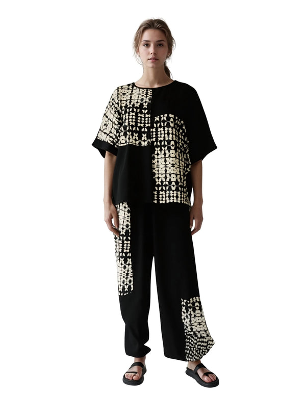 Black & White Top – MINKAS SS26