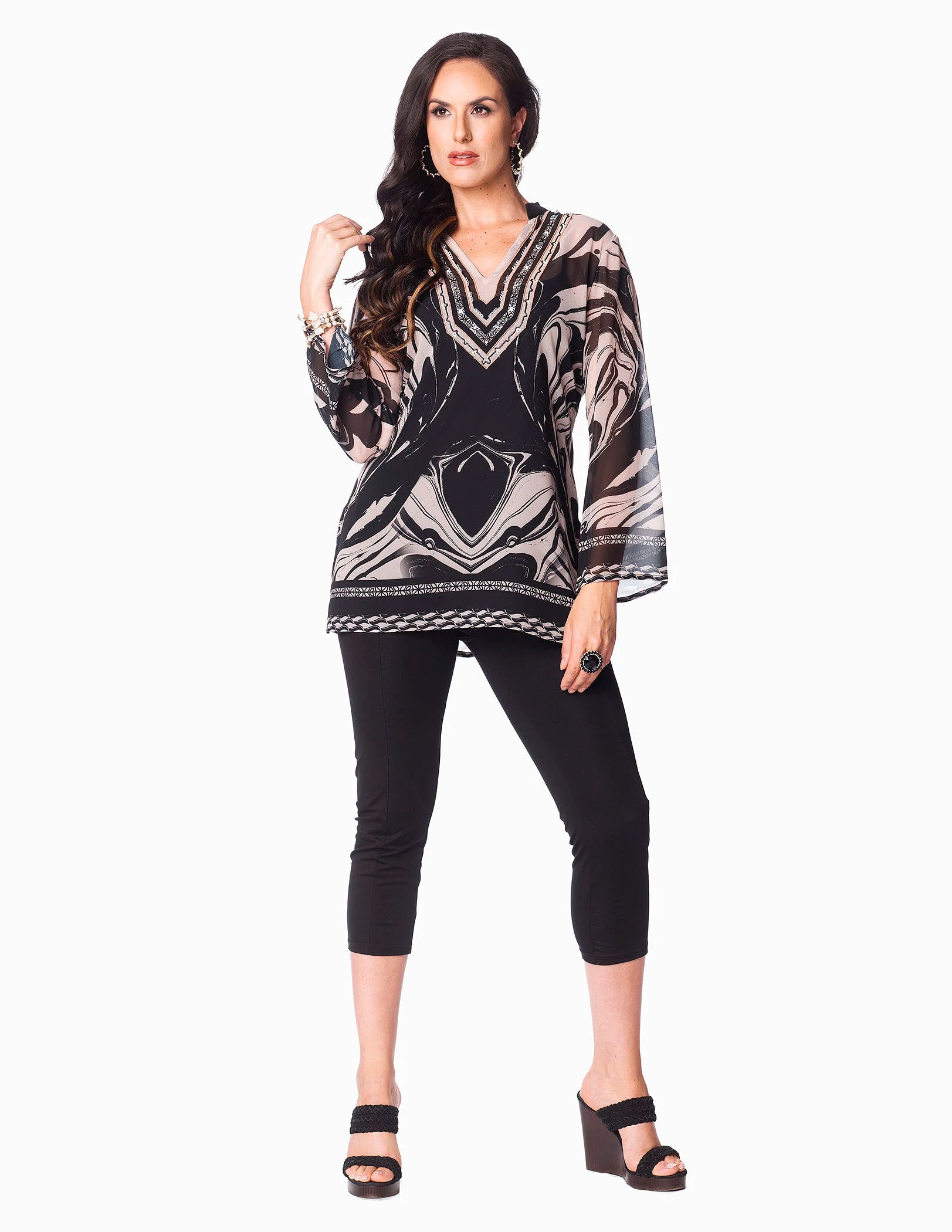 Taupe Tunic – MINKAS Clearance