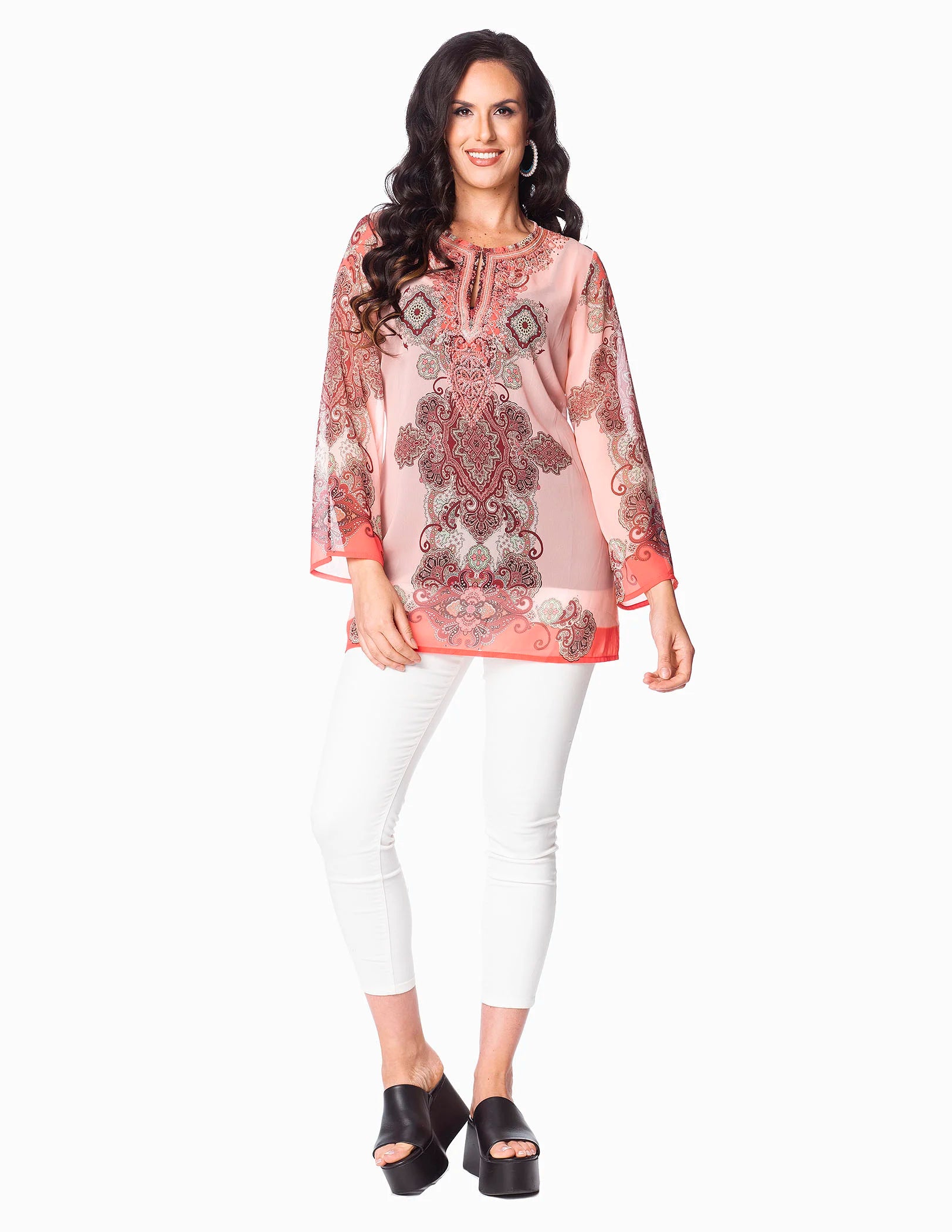 Peach Tunic – MINKAS Clearance