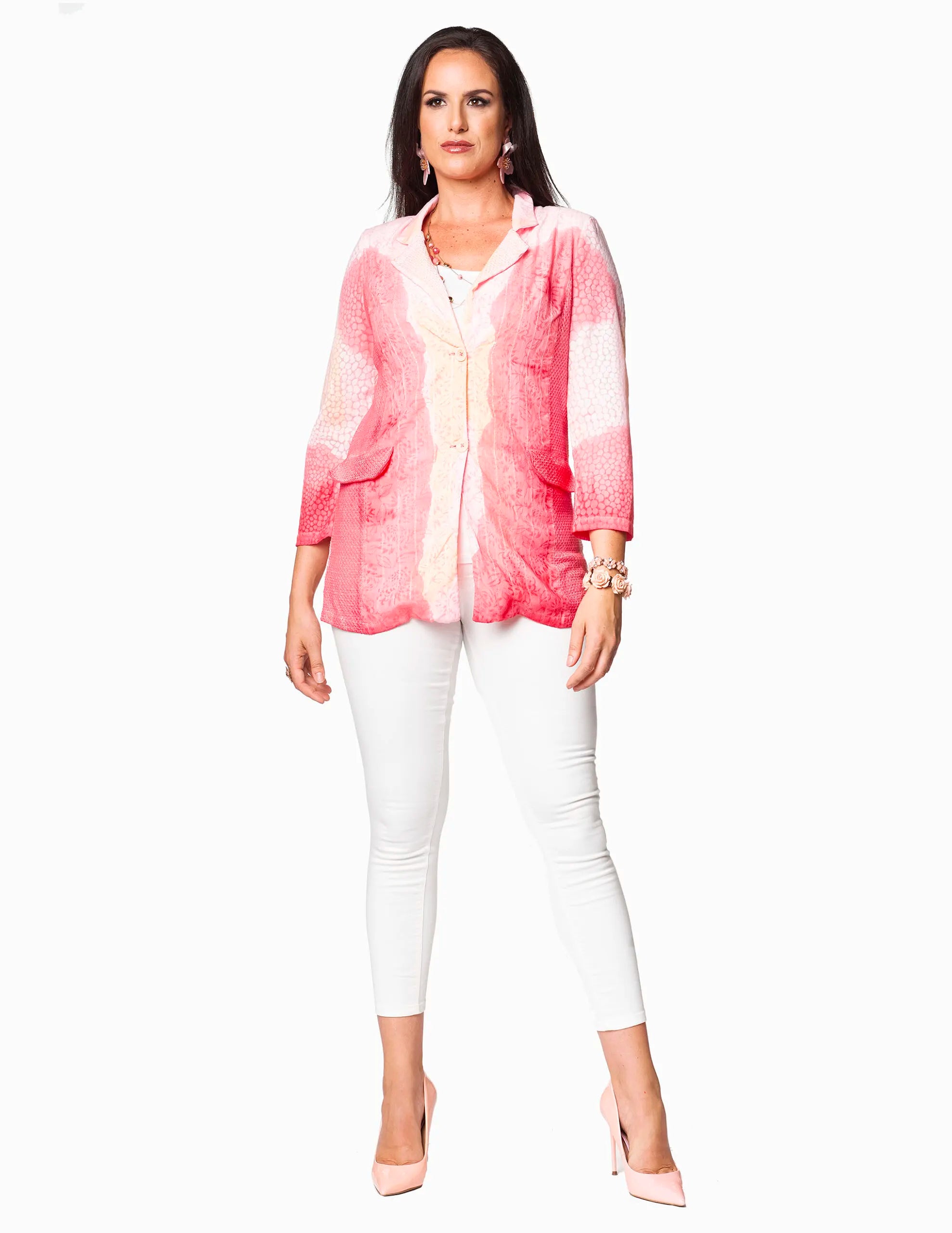 Coral Blazer – MINKAS Clearance