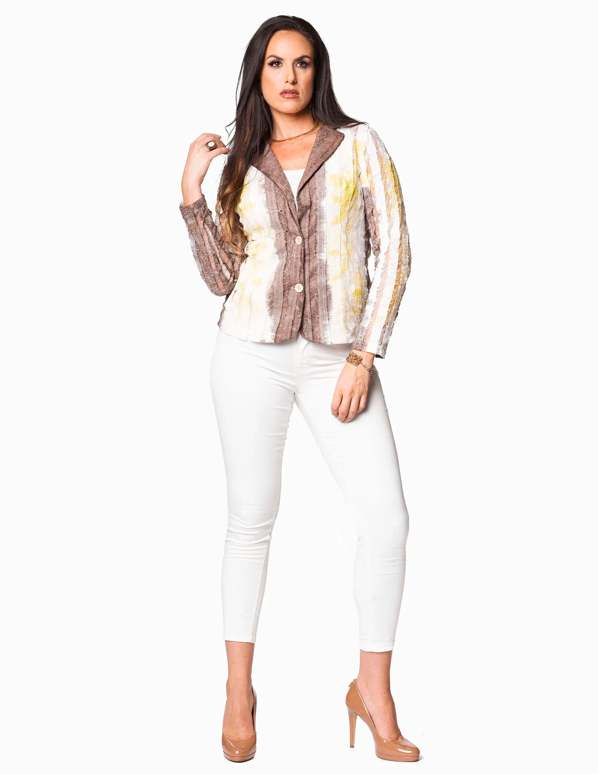 Yellow Blazer – MINKAS Clearance